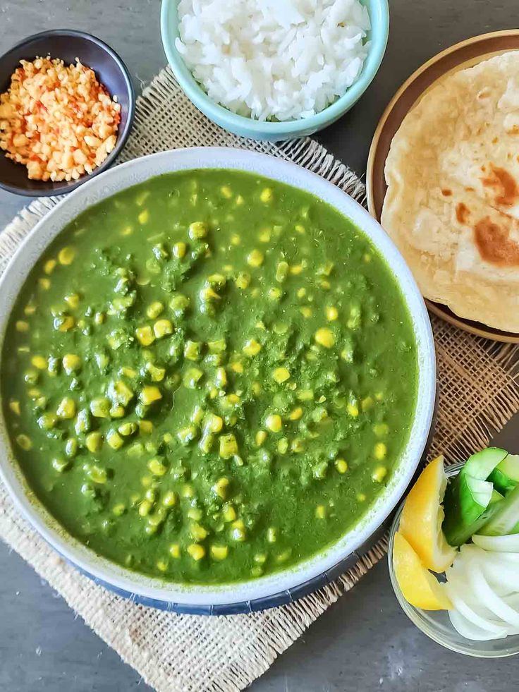 Corn Palak
